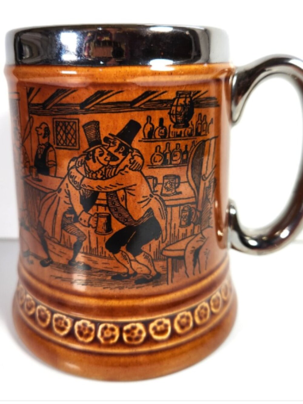 Vintage Lord Nelson Ware Humorous Stein Drunken Sob Tavern Beer Mug Elijah Cott